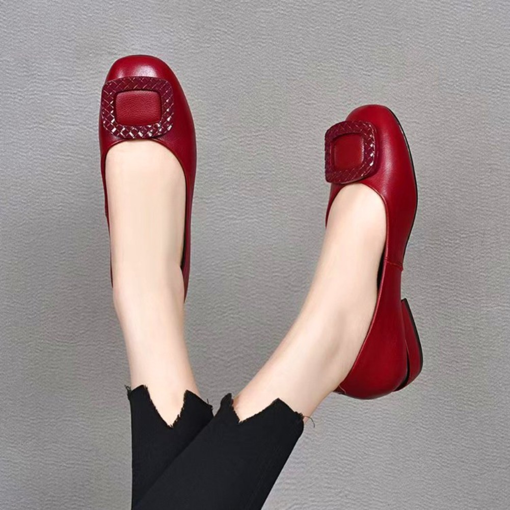 Women'S Shoes - Женские кожаные туфли из мягкой кожи