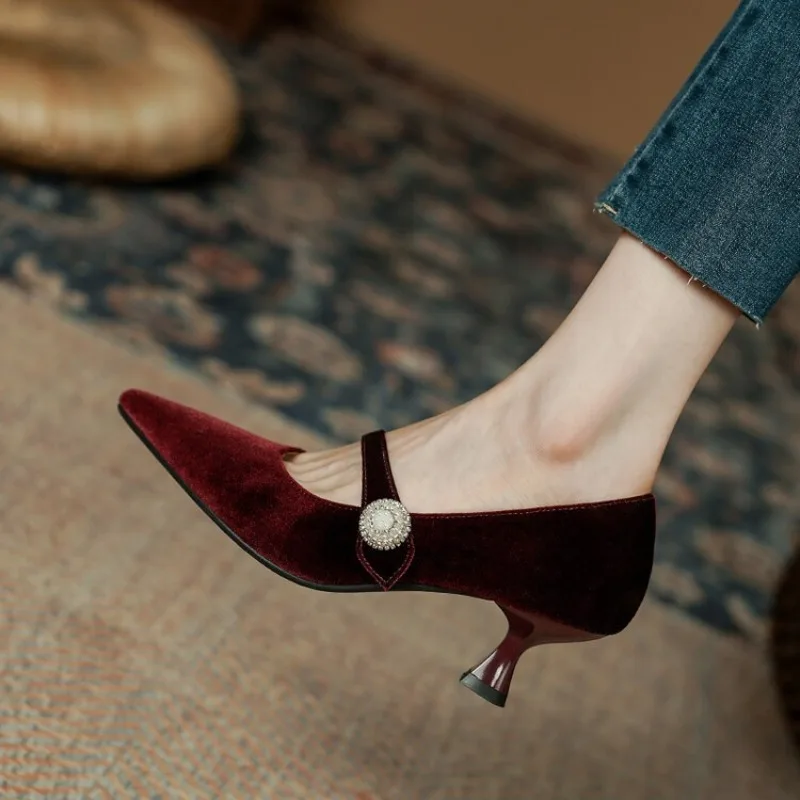 Винно-красные туфли Мэри Джейн – обзор и цена Women'S Shoes