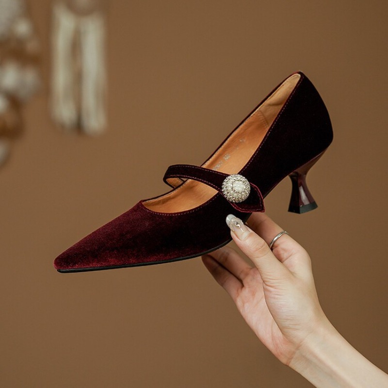 Винно-красные туфли Мэри Джейн – обзор и цена Women'S Shoes