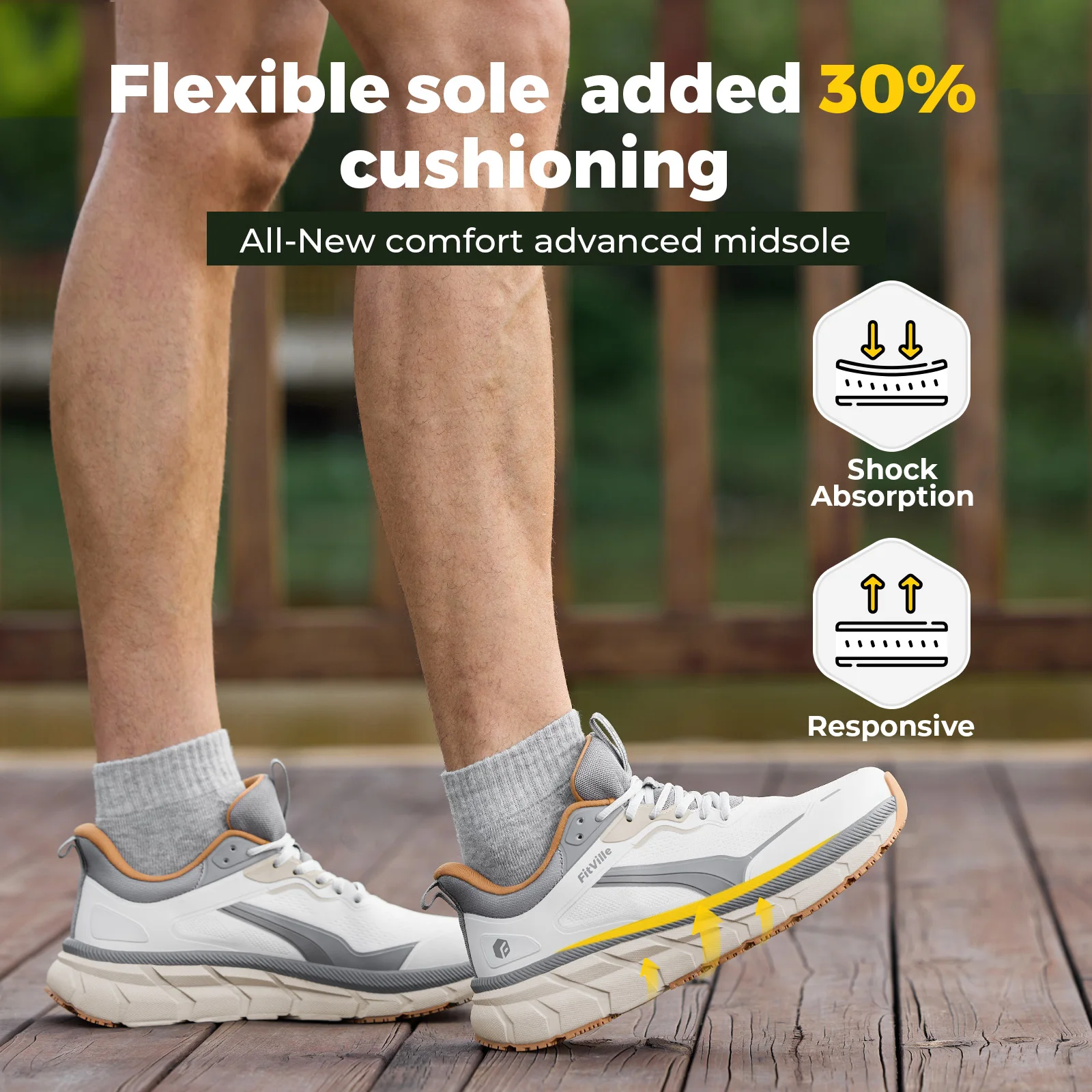 Мужские спортивные кроссовки F – обзор и цена Wide Toe Box Running Sneakers